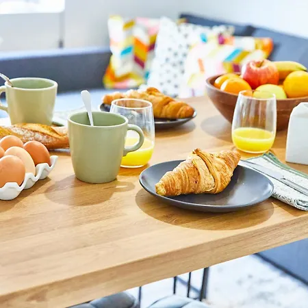 Lejlighed Be-3g - Joli 2 Pieces Equipe Pour 1-2 Pers Au 3eme Etage Au Centre De Mulhouse