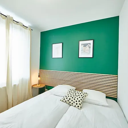 Be-3g - Joli 2 Pieces Equipe Pour 1-2 Pers Au 3eme Etage Au Centre De Mulhouse