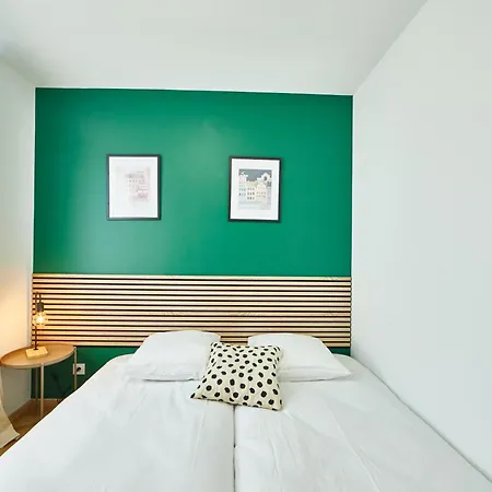 Be-3g - F2 Pour 1-2 Pers Au 3eme Etage Au Centre De 아파트 *