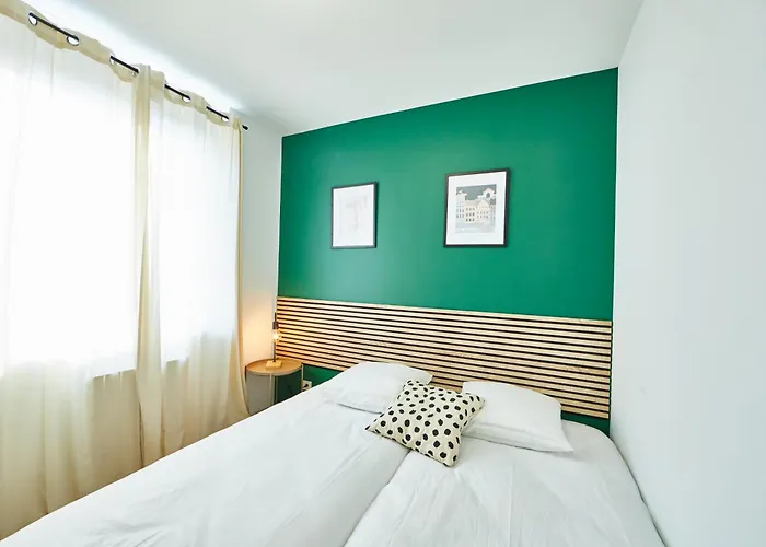 Be-3g - Joli 2 Pieces Equipe Pour 1-2 Pers Au 3eme Etage Au Centre De Mulhouse