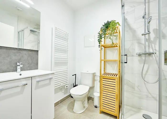 Apartment Be-3g - Joli 2 Pieces Equipe Pour 1-2 Pers Au 3eme Etage Au Centre De Mulhouse